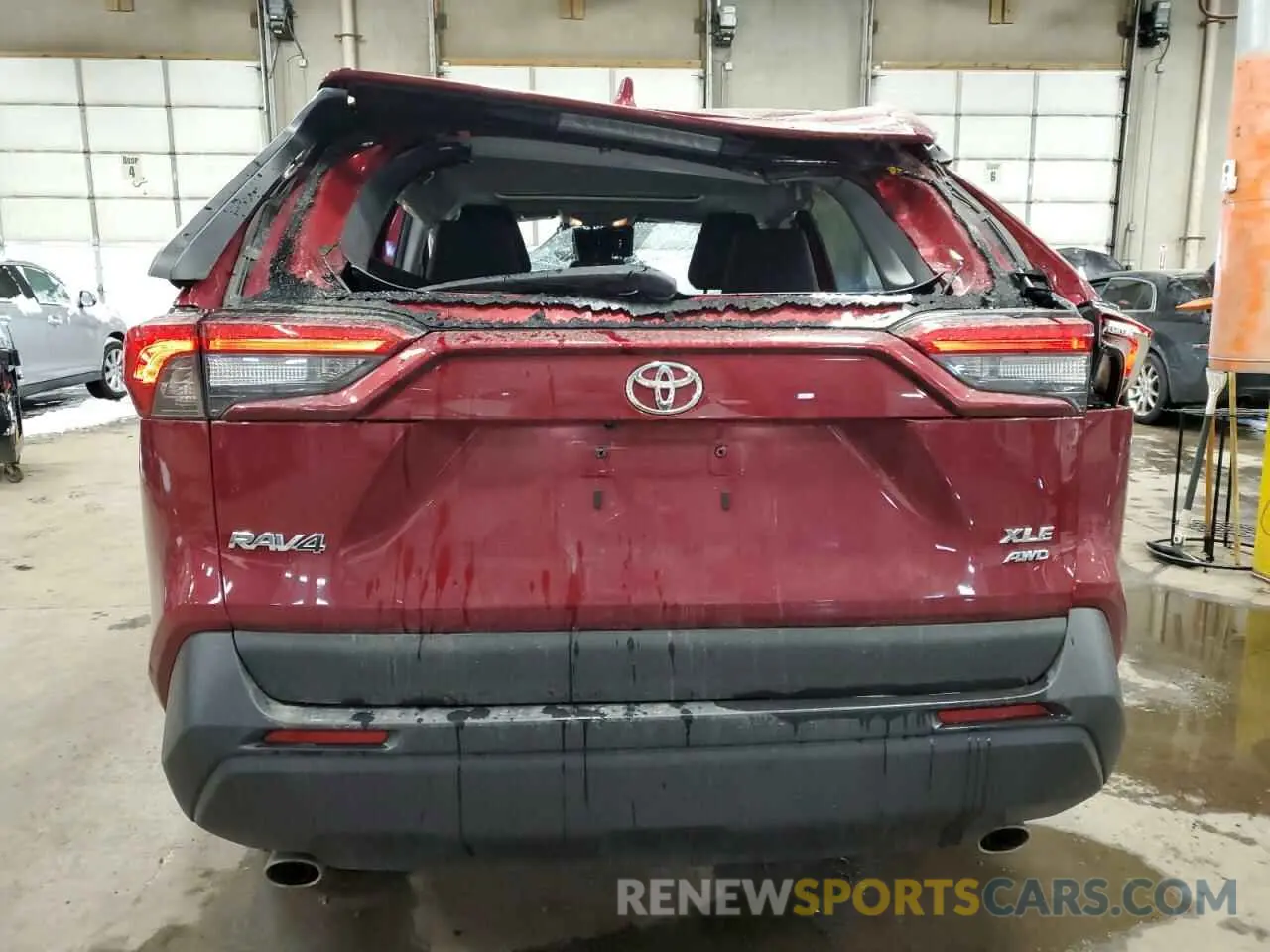 6 Photograph of a damaged car 2T3P1RFV2MW205016 TOYOTA RAV4 2021