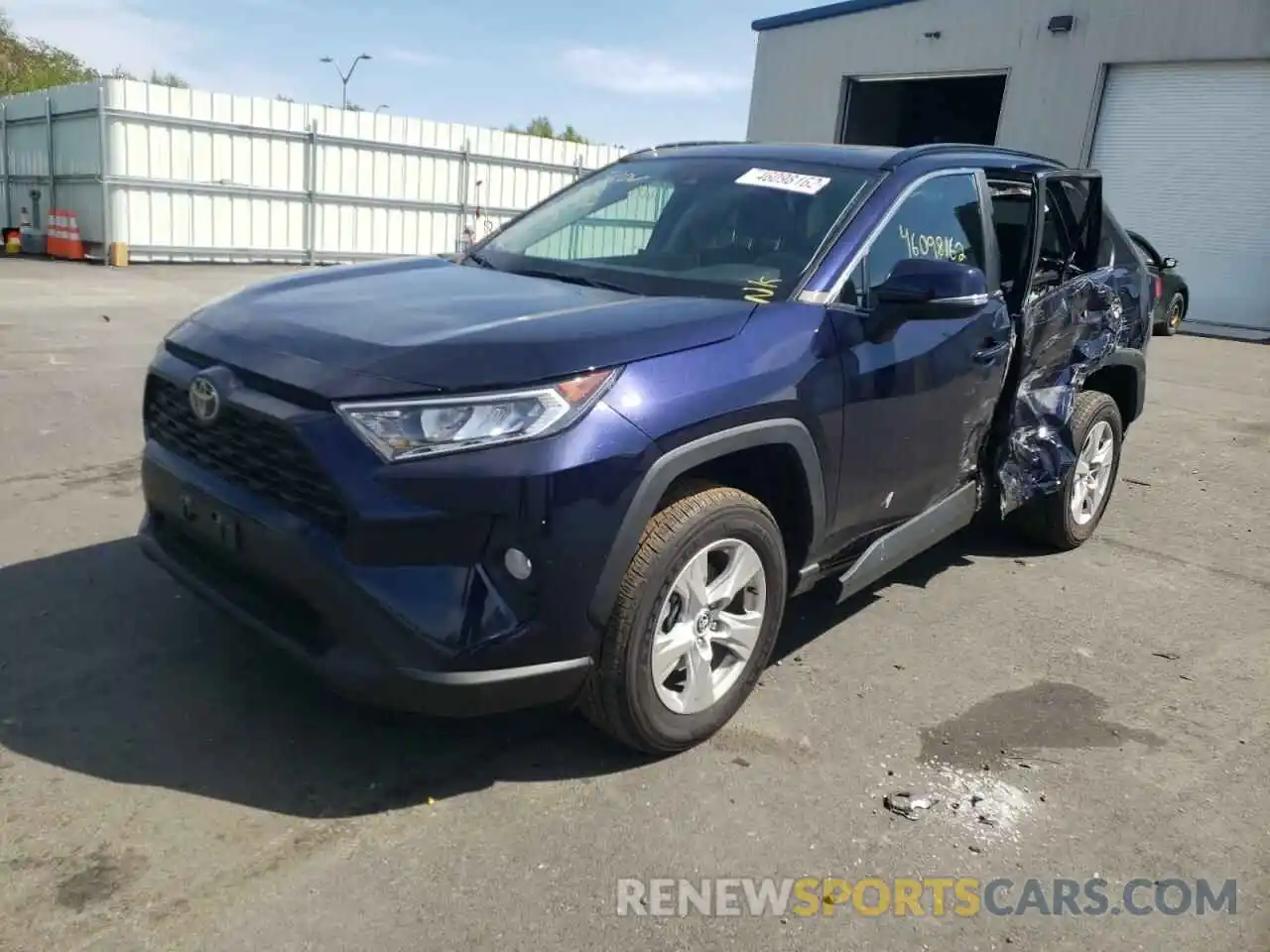 2 Photograph of a damaged car 2T3P1RFV2MW216484 TOYOTA RAV4 2021