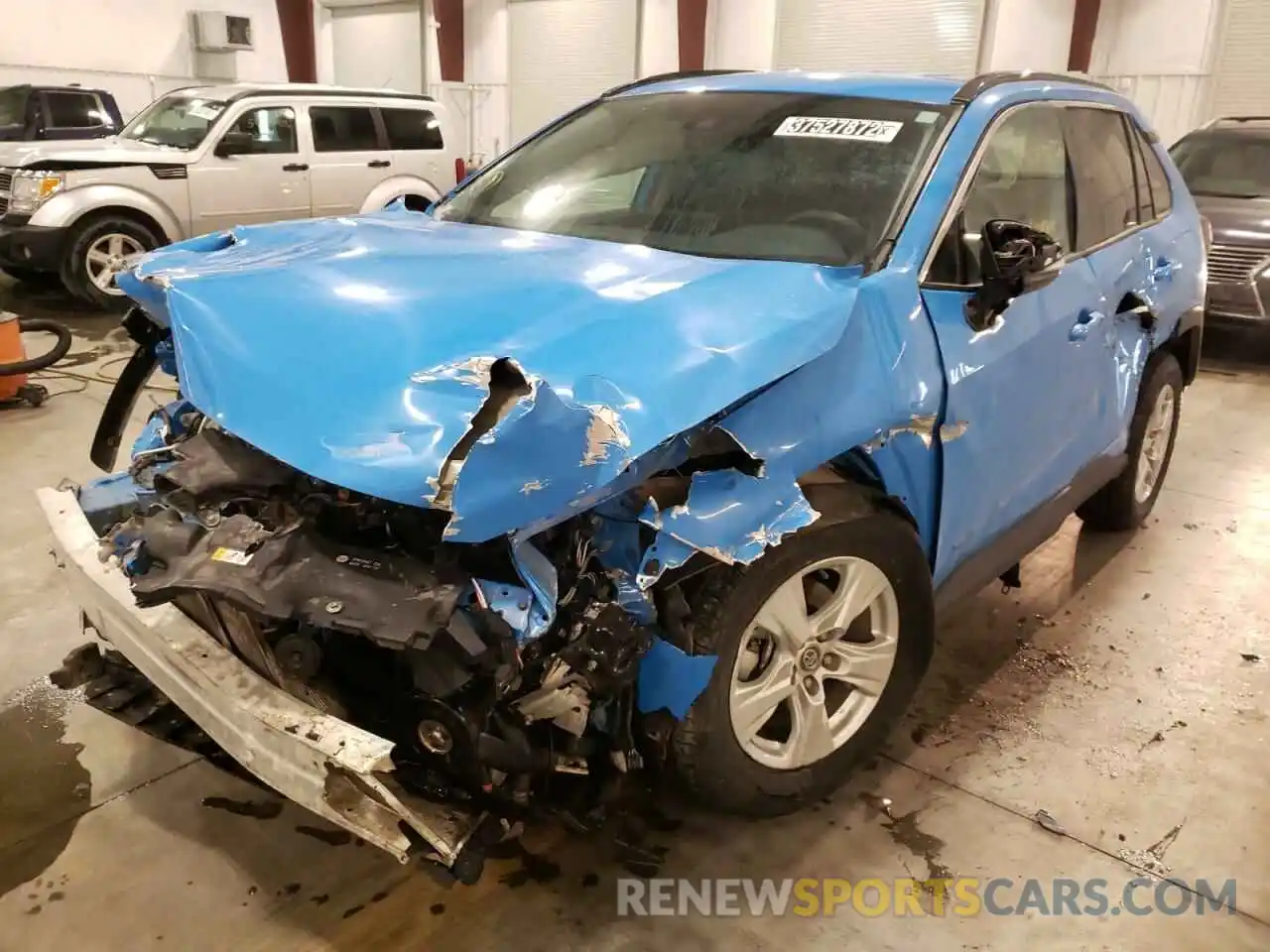 2 Photograph of a damaged car 2T3P1RFV3MC142879 TOYOTA RAV4 2021