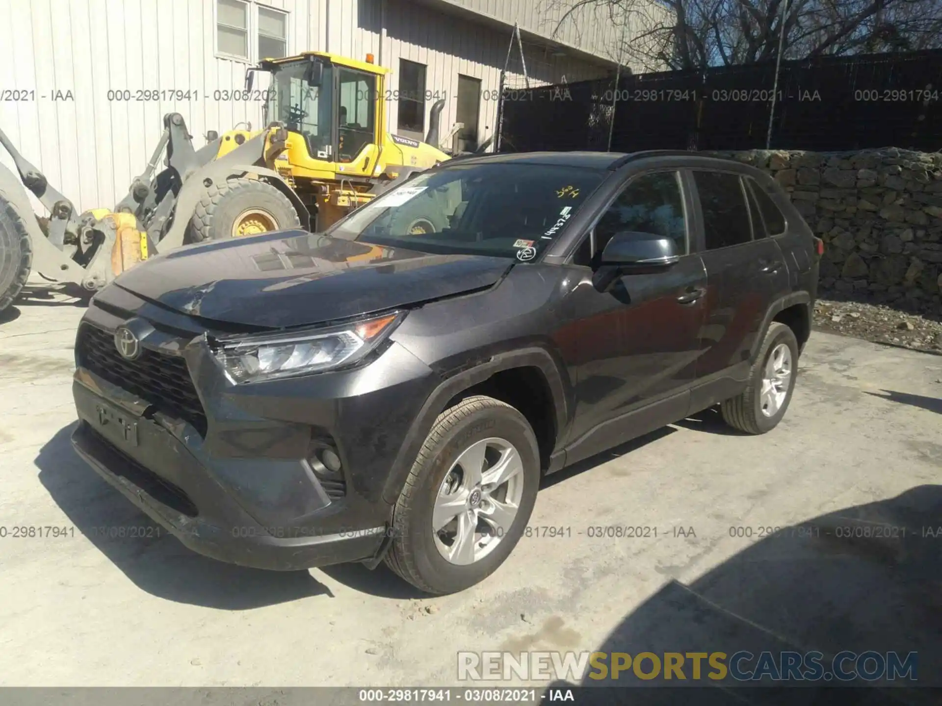 2 Photograph of a damaged car 2T3P1RFV3MC144373 TOYOTA RAV4 2021