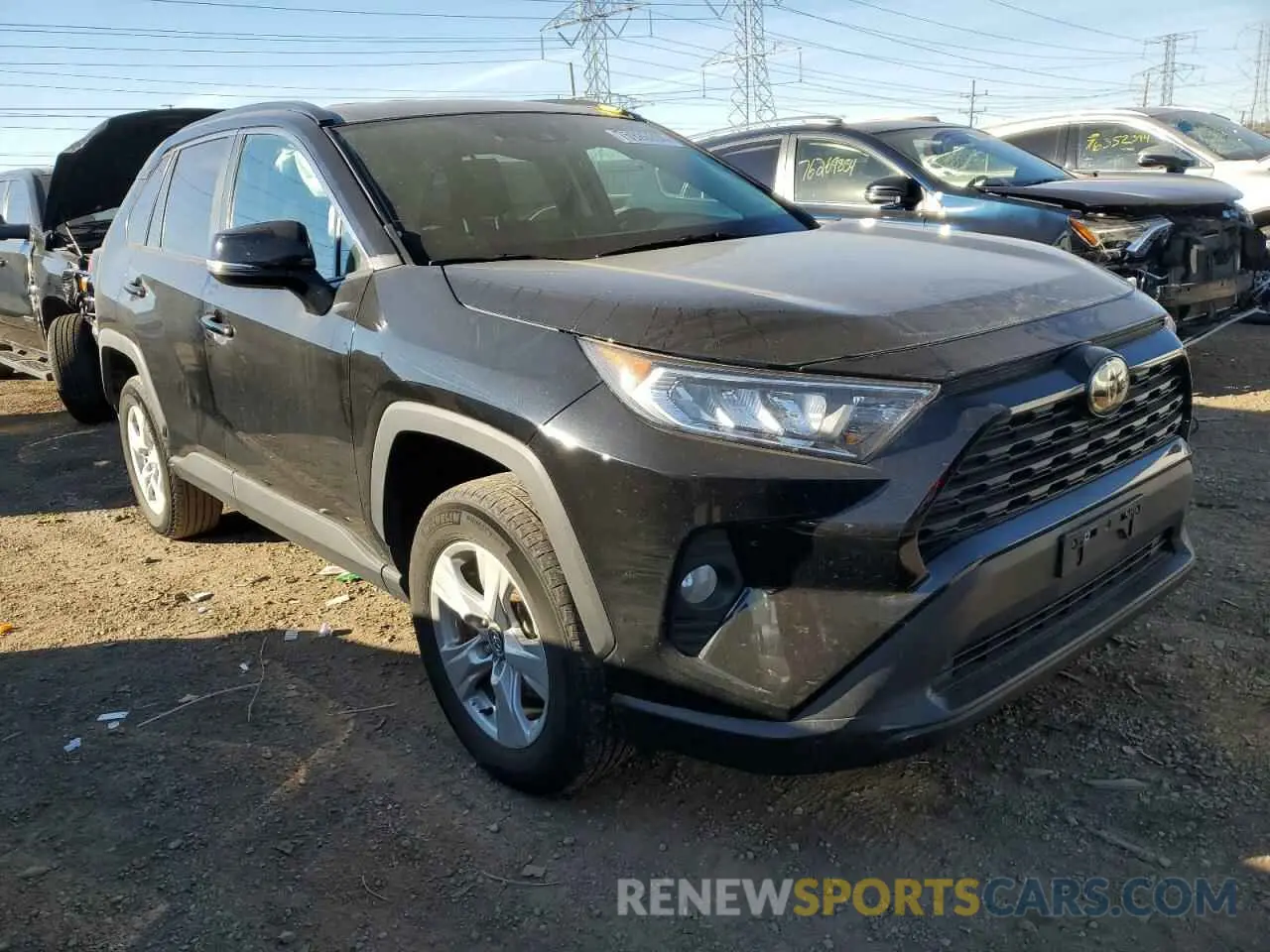 4 Photograph of a damaged car 2T3P1RFV3MC164171 TOYOTA RAV4 2021