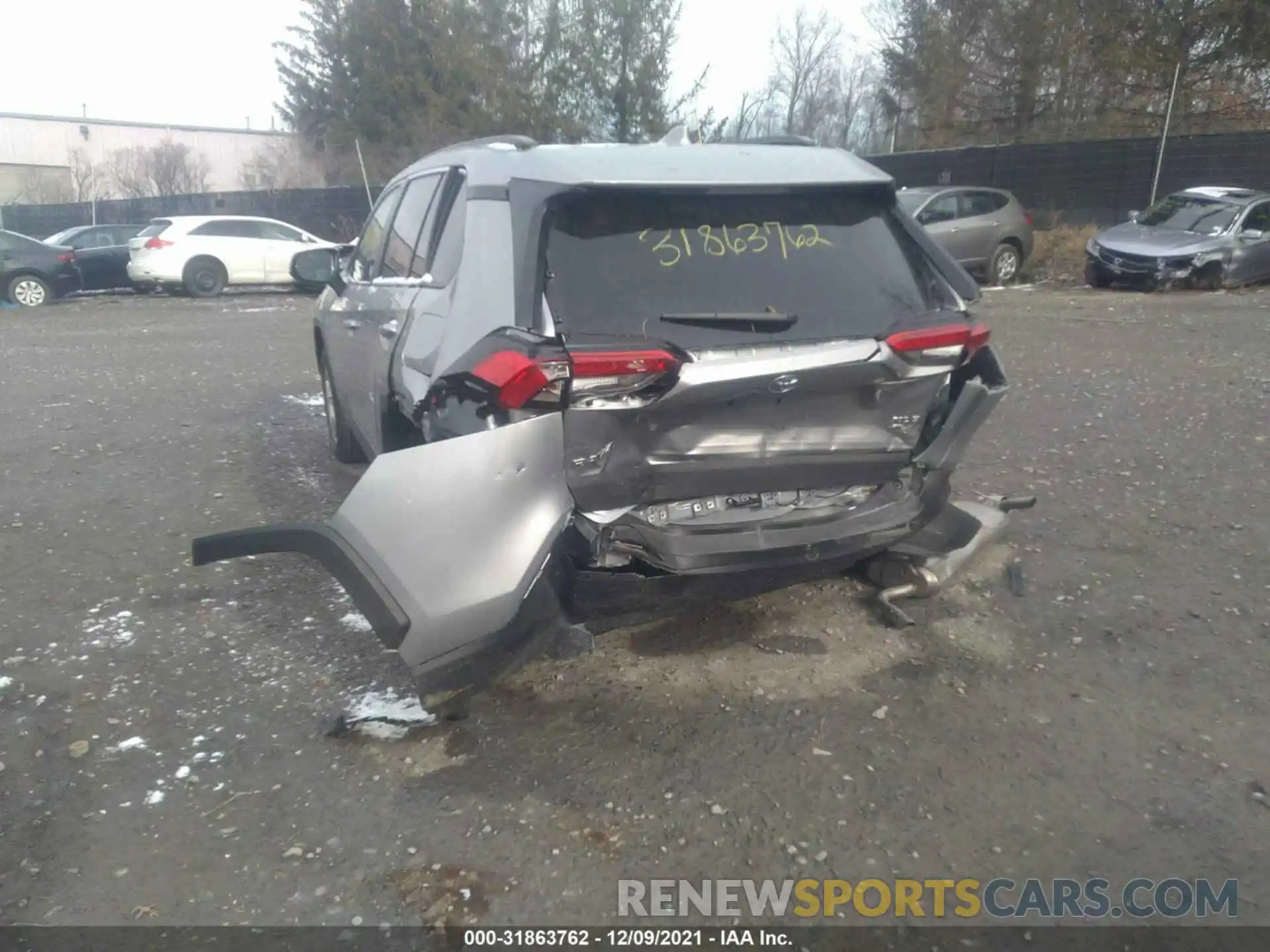 6 Photograph of a damaged car 2T3P1RFV3MC171234 TOYOTA RAV4 2021