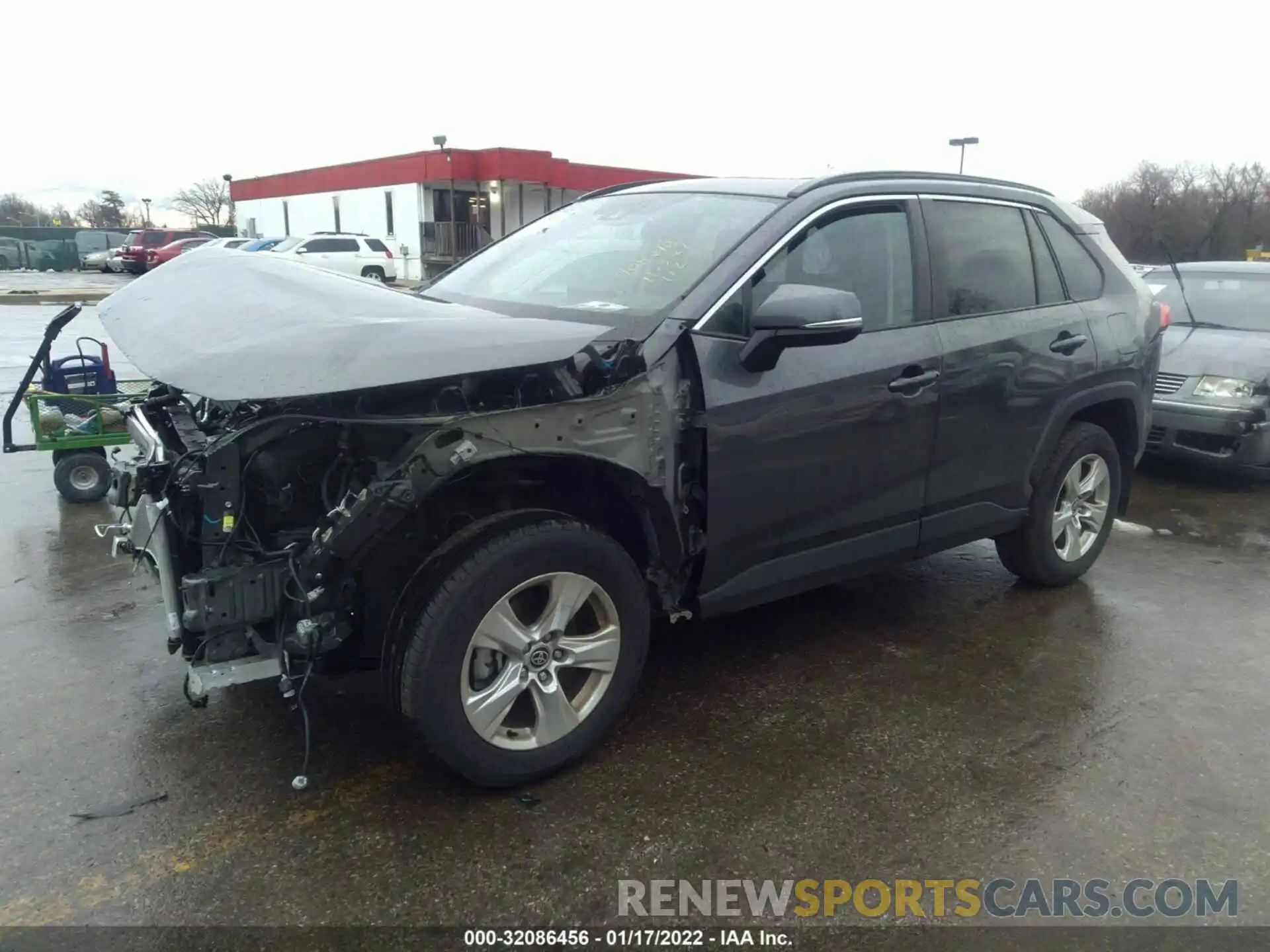 2 Photograph of a damaged car 2T3P1RFV3MC176238 TOYOTA RAV4 2021