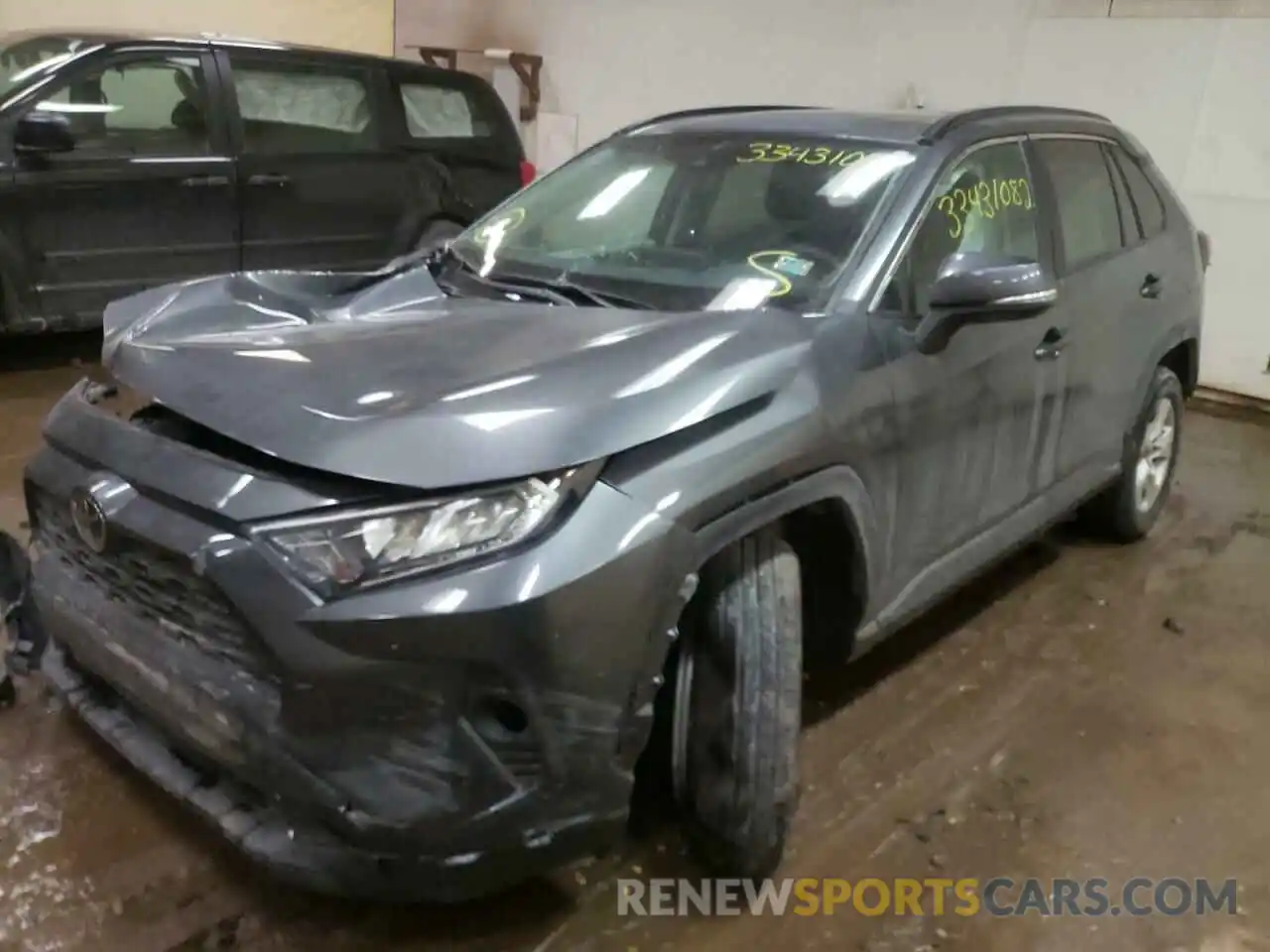 2 Photograph of a damaged car 2T3P1RFV3MC186364 TOYOTA RAV4 2021