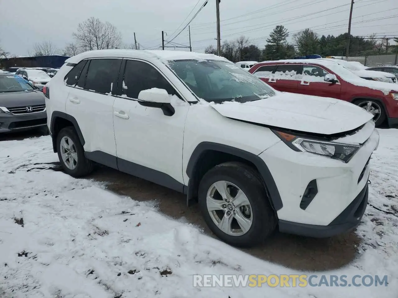 4 Photograph of a damaged car 2T3P1RFV3MC207312 TOYOTA RAV4 2021