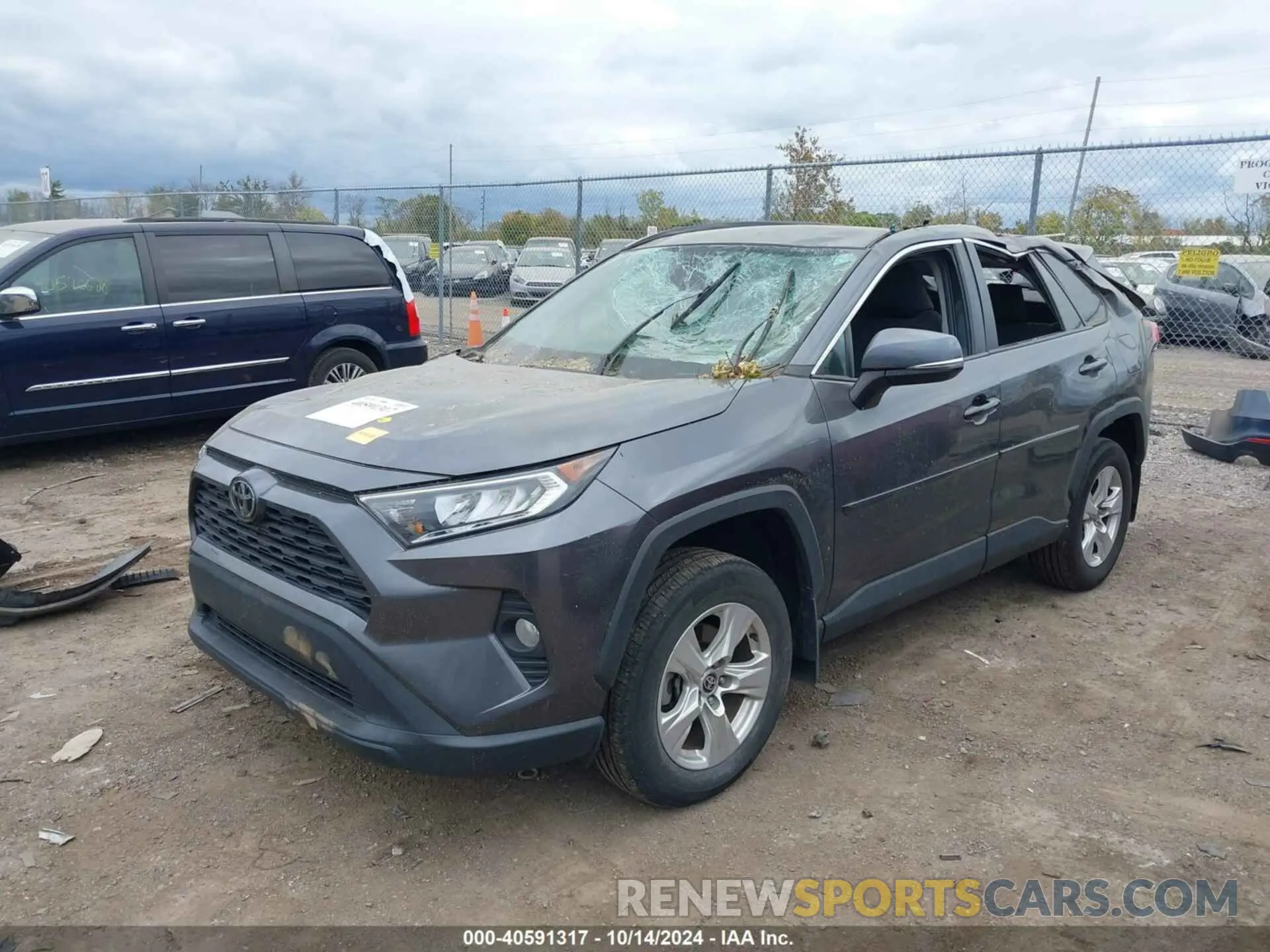 2 Photograph of a damaged car 2T3P1RFV3MC215832 TOYOTA RAV4 2021