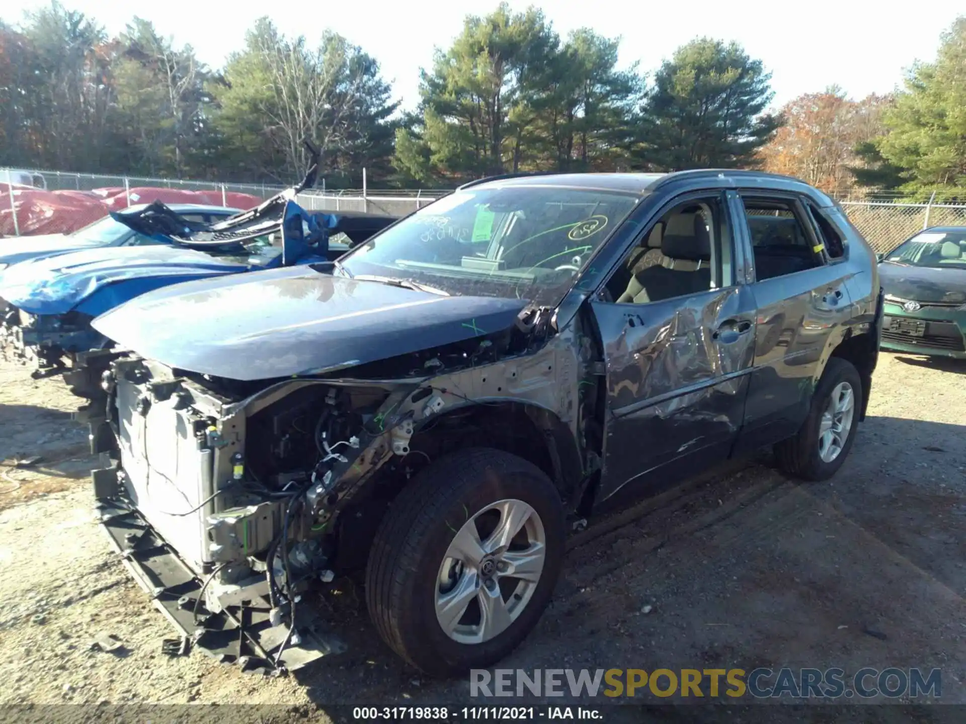 6 Photograph of a damaged car 2T3P1RFV3MC218858 TOYOTA RAV4 2021