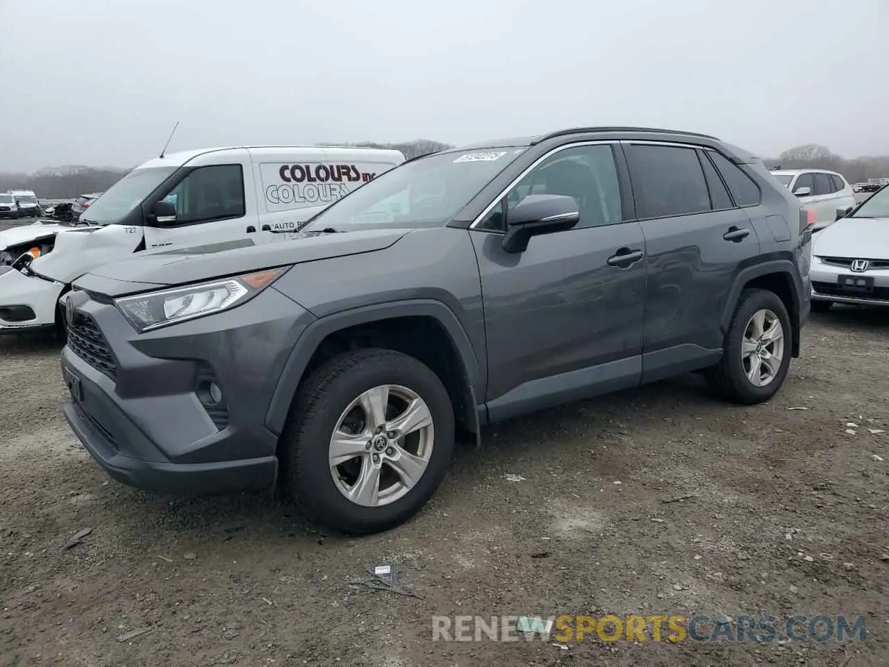 1 Photograph of a damaged car 2T3P1RFV3MC227382 TOYOTA RAV4 2021
