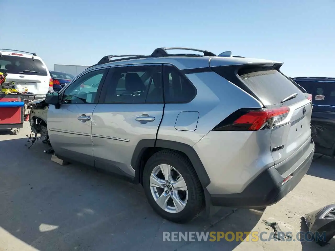 2 Photograph of a damaged car 2T3P1RFV3MC227849 TOYOTA RAV4 2021