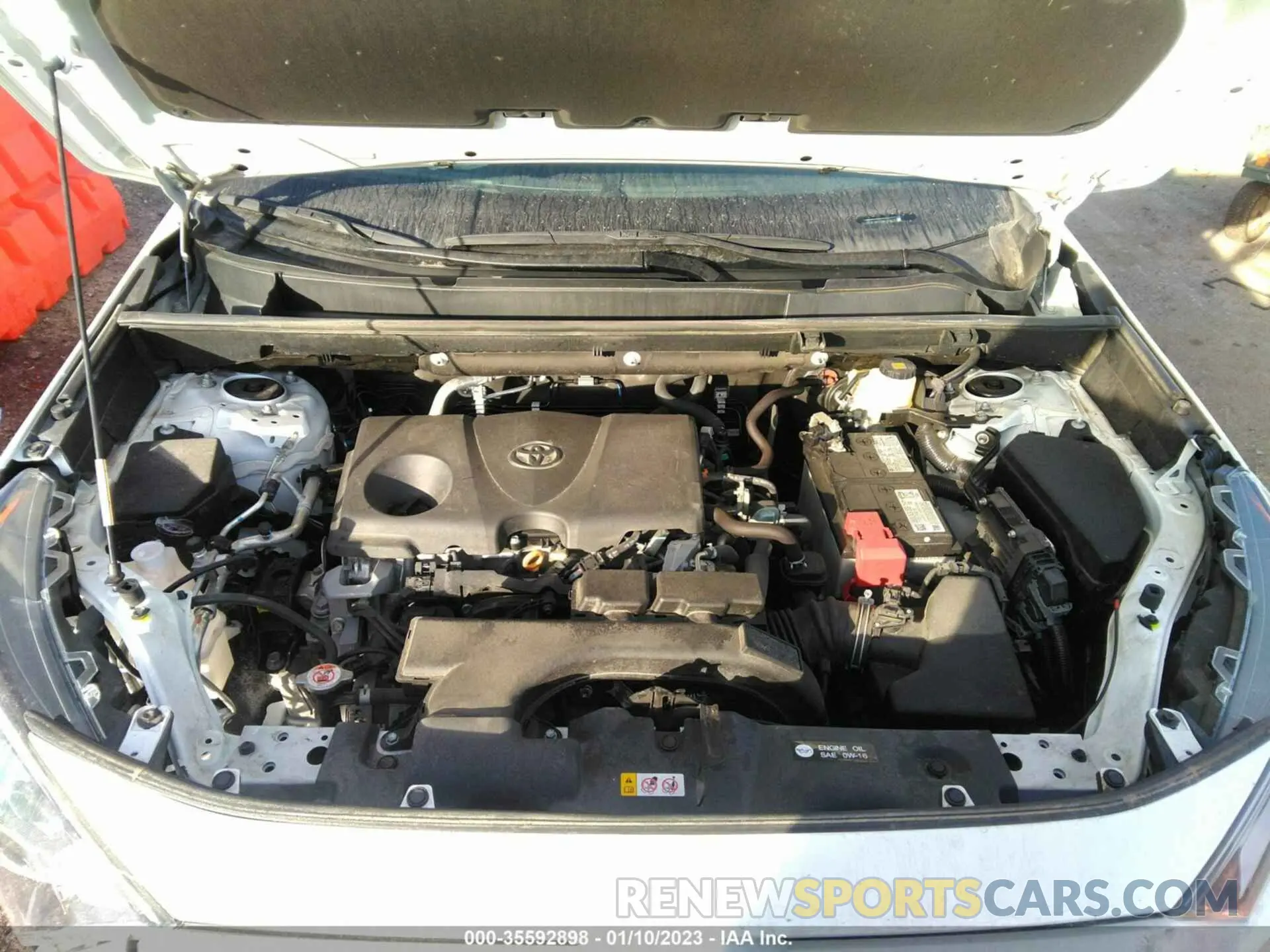 10 Photograph of a damaged car 2T3P1RFV3MC229035 TOYOTA RAV4 2021