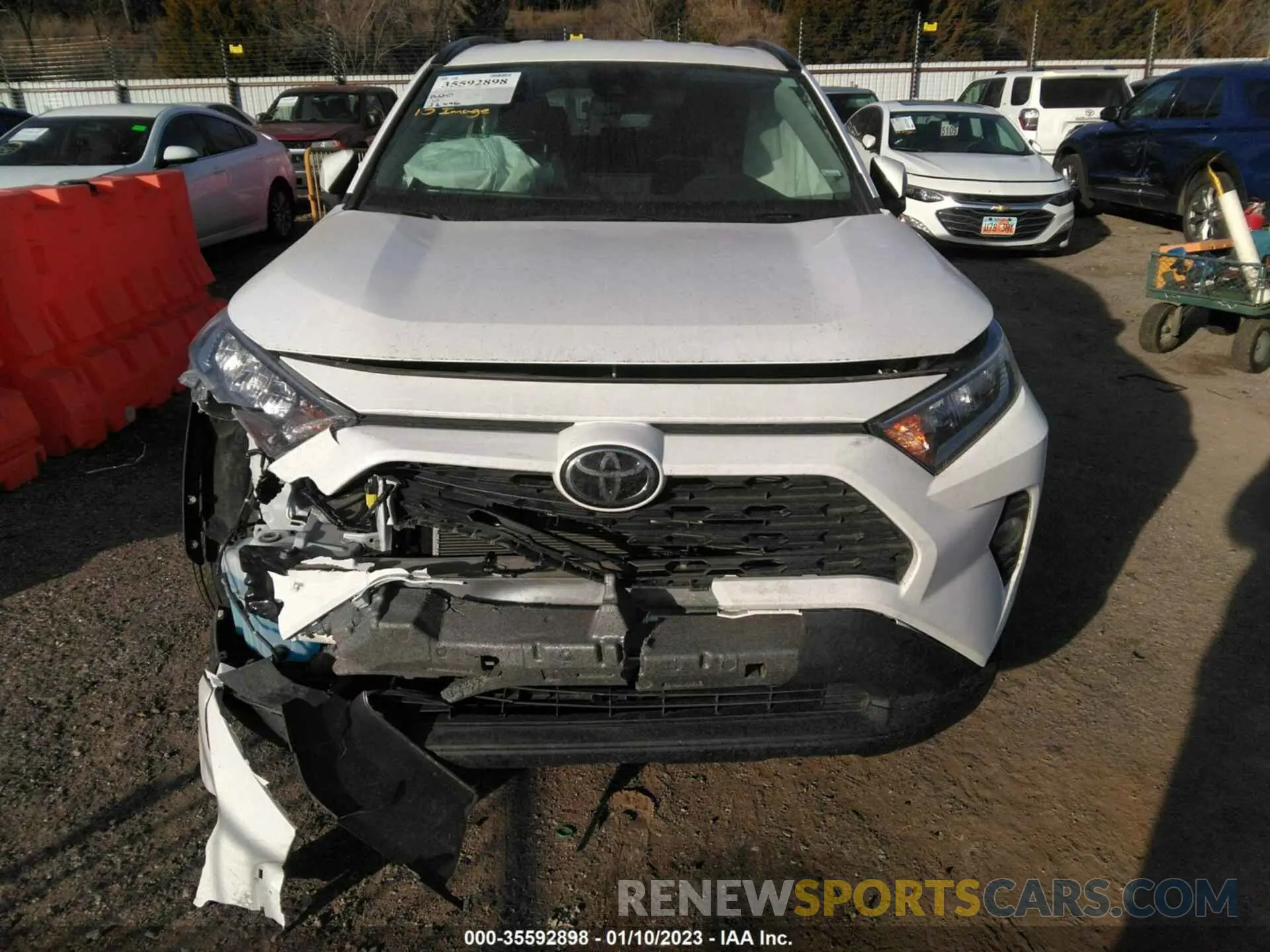 6 Photograph of a damaged car 2T3P1RFV3MC229035 TOYOTA RAV4 2021