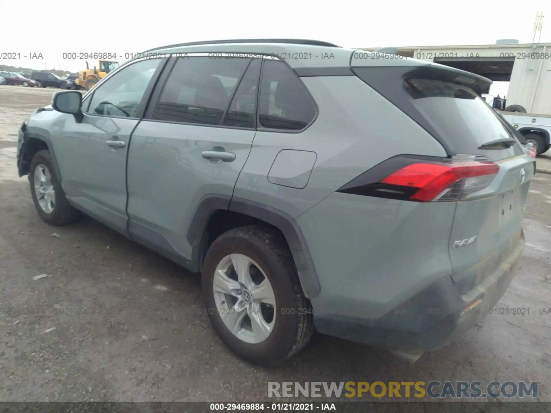 3 Photograph of a damaged car 2T3P1RFV3MW140242 TOYOTA RAV4 2021