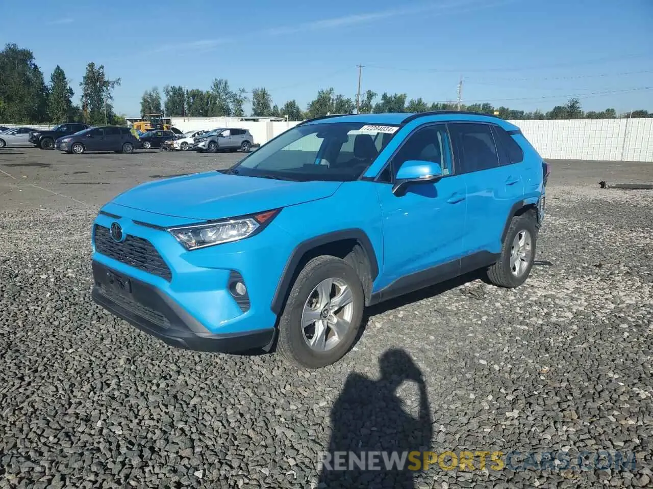 1 Photograph of a damaged car 2T3P1RFV3MW149832 TOYOTA RAV4 2021