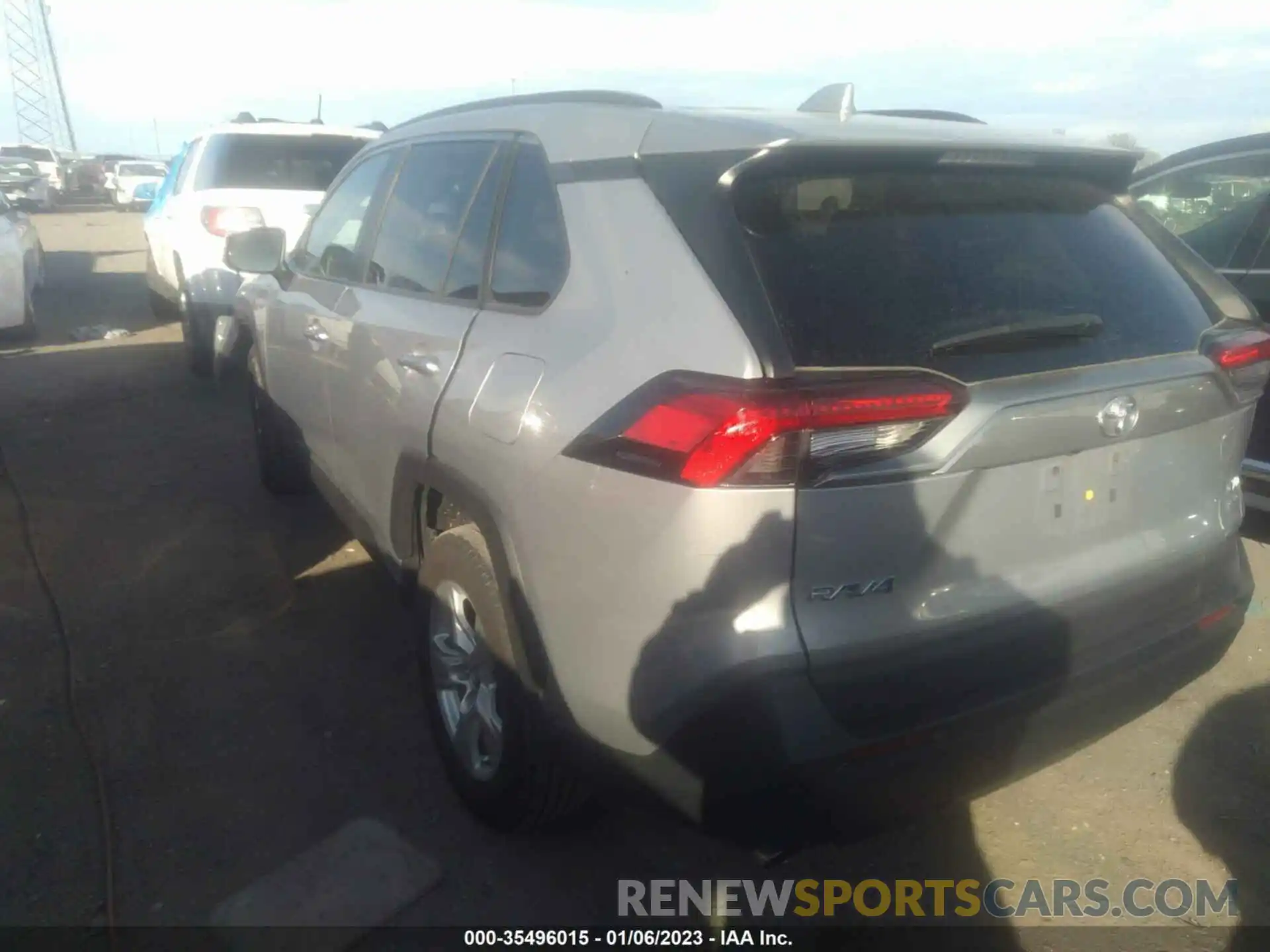 3 Photograph of a damaged car 2T3P1RFV3MW151435 TOYOTA RAV4 2021