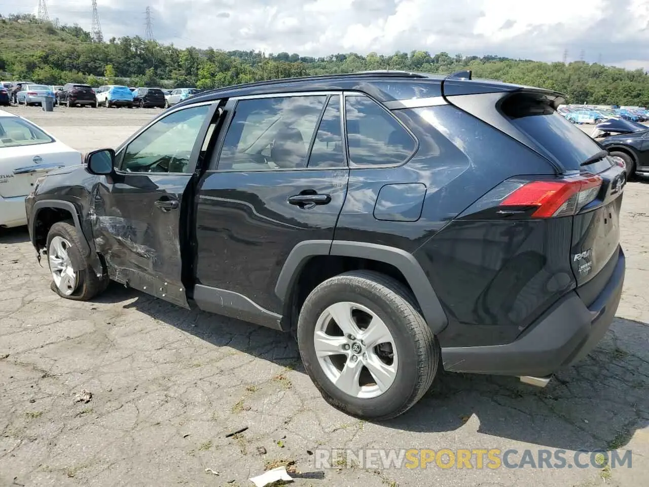 2 Photograph of a damaged car 2T3P1RFV3MW158367 TOYOTA RAV4 2021