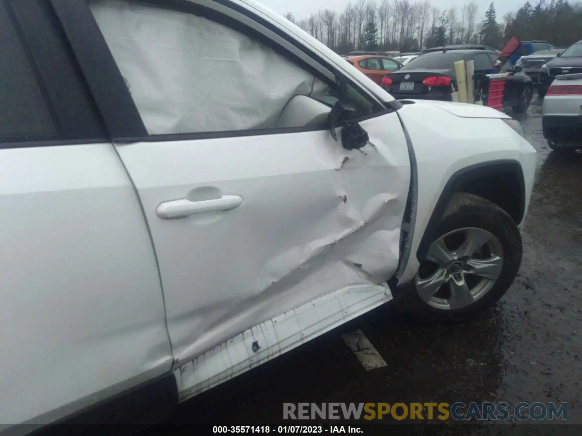 6 Photograph of a damaged car 2T3P1RFV3MW160183 TOYOTA RAV4 2021