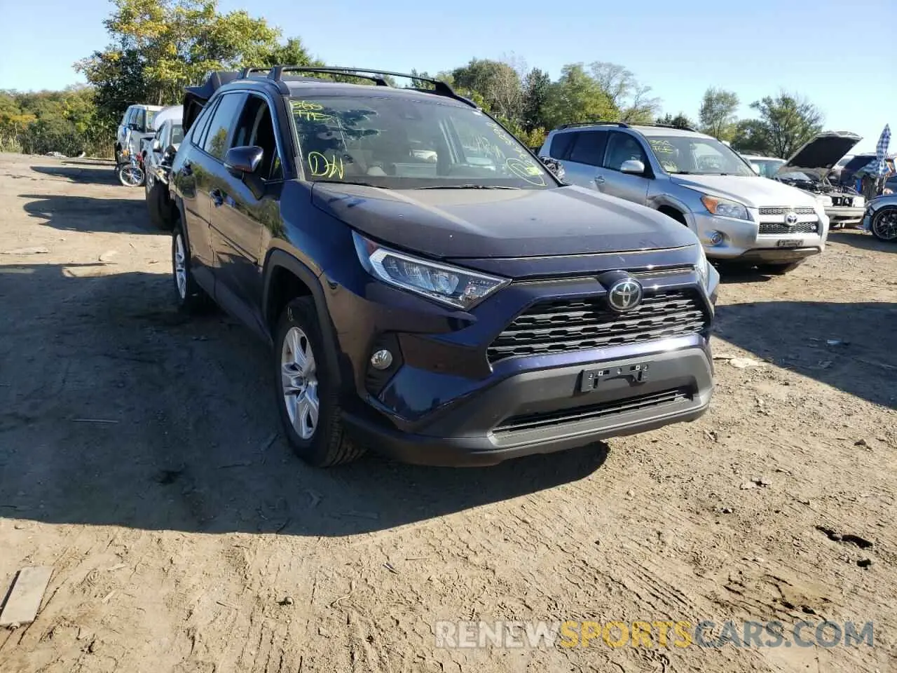1 Photograph of a damaged car 2T3P1RFV3MW168414 TOYOTA RAV4 2021