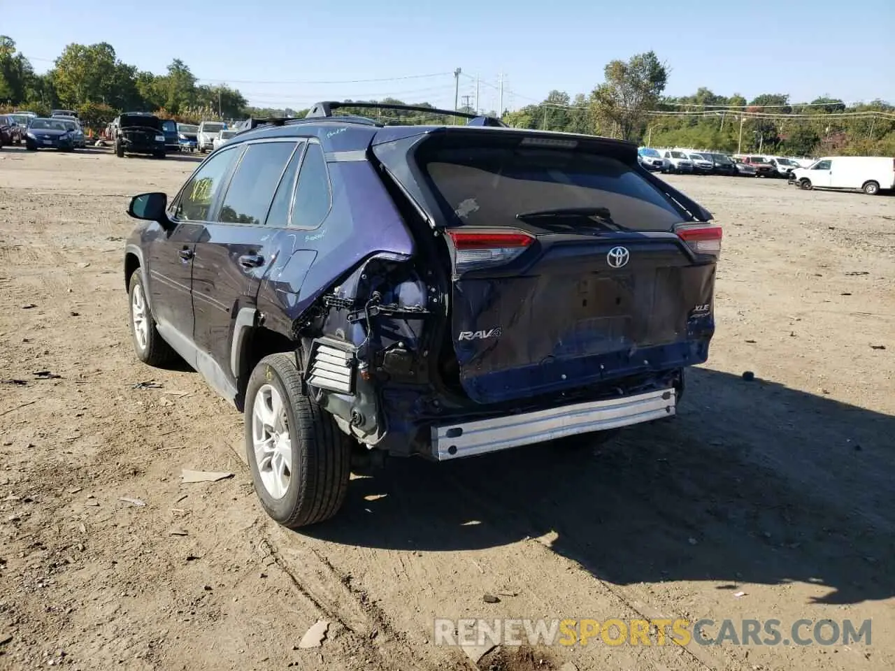 3 Photograph of a damaged car 2T3P1RFV3MW168414 TOYOTA RAV4 2021