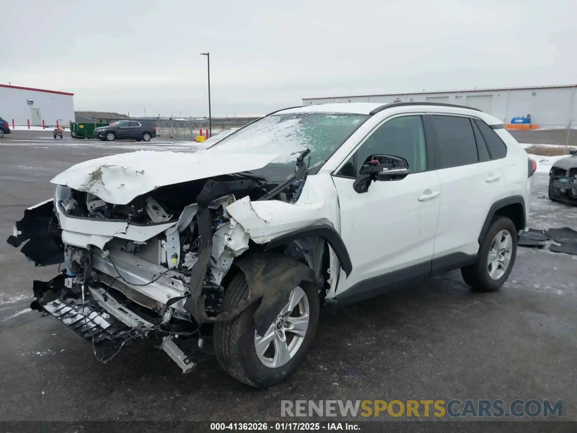 2 Photograph of a damaged car 2T3P1RFV3MW170387 TOYOTA RAV4 2021