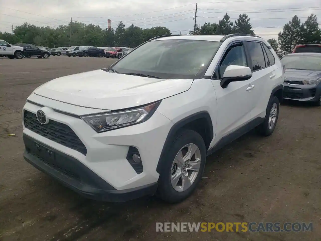 2 Photograph of a damaged car 2T3P1RFV3MW178148 TOYOTA RAV4 2021