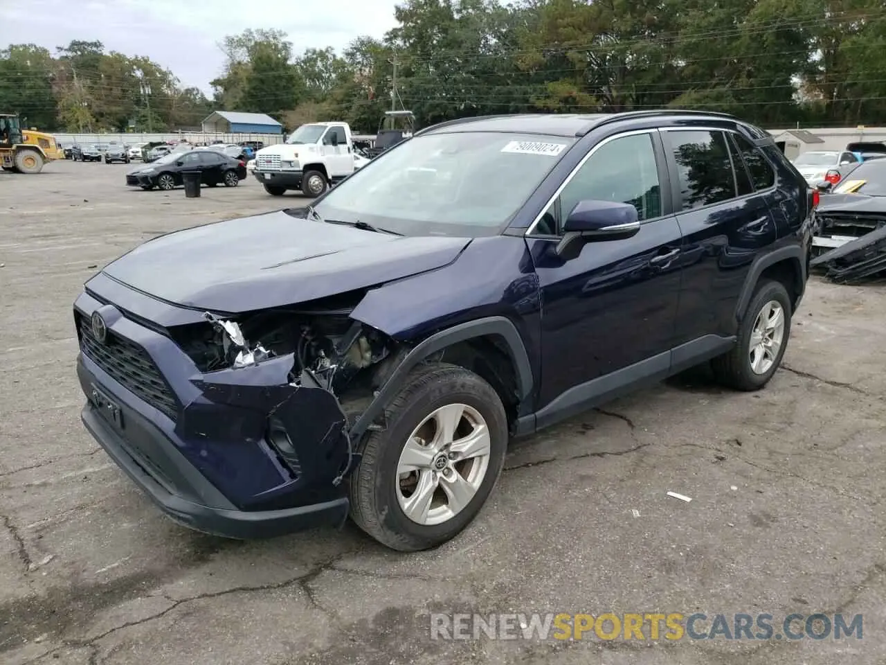 1 Photograph of a damaged car 2T3P1RFV3MW181809 TOYOTA RAV4 2021