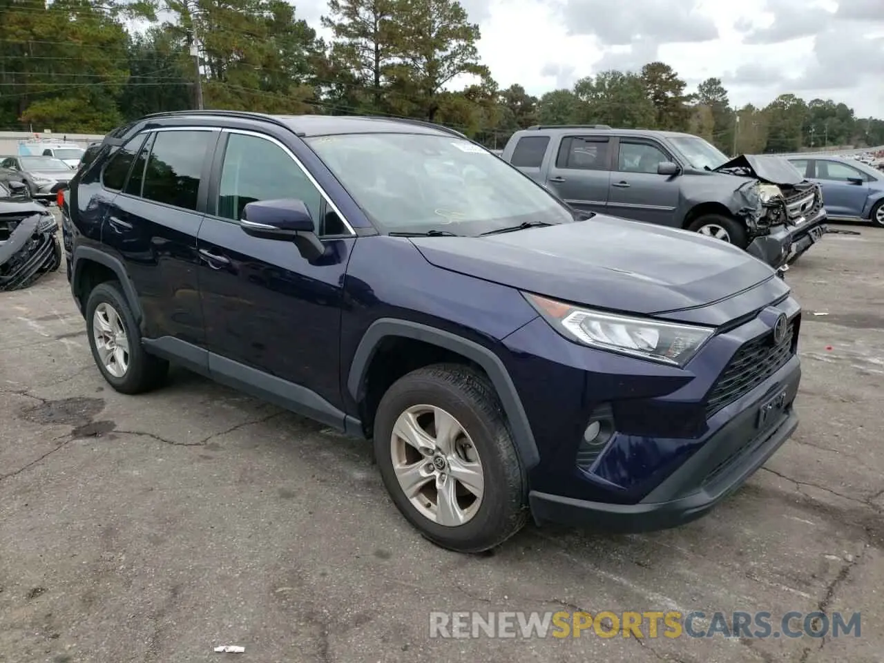4 Photograph of a damaged car 2T3P1RFV3MW181809 TOYOTA RAV4 2021