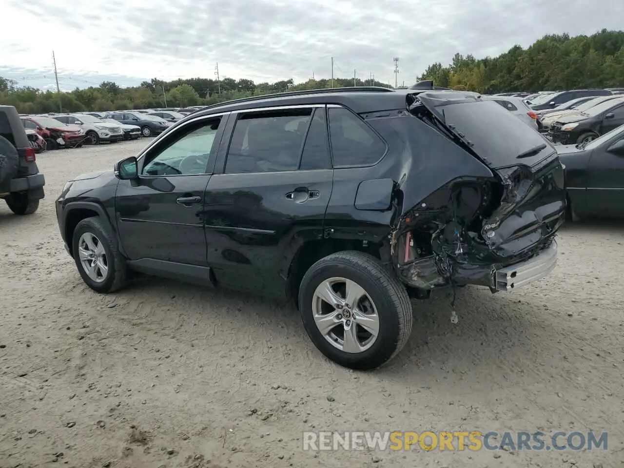 2 Photograph of a damaged car 2T3P1RFV3MW197296 TOYOTA RAV4 2021