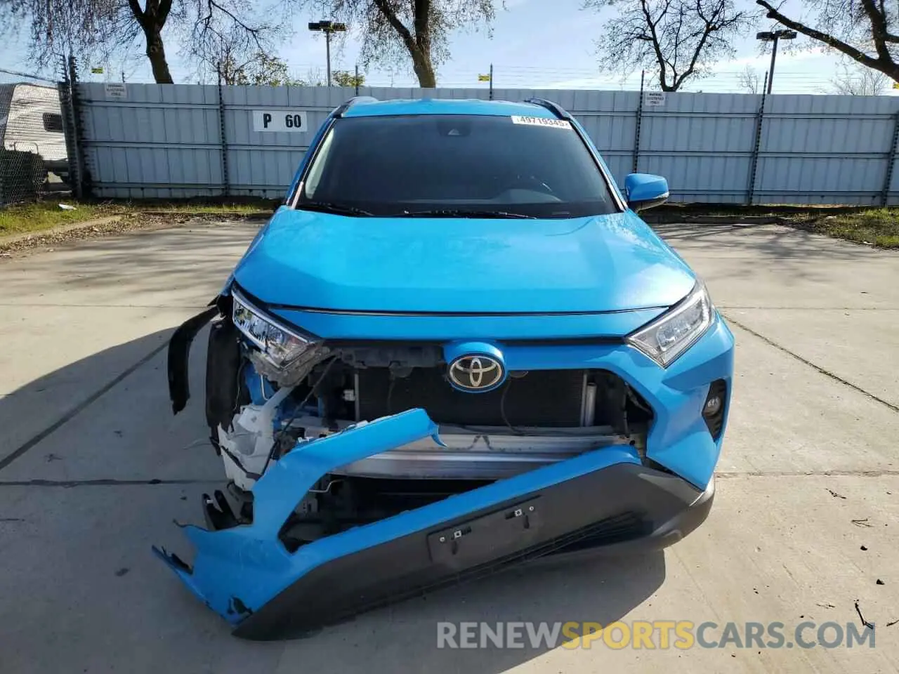 5 Photograph of a damaged car 2T3P1RFV3MW210581 TOYOTA RAV4 2021