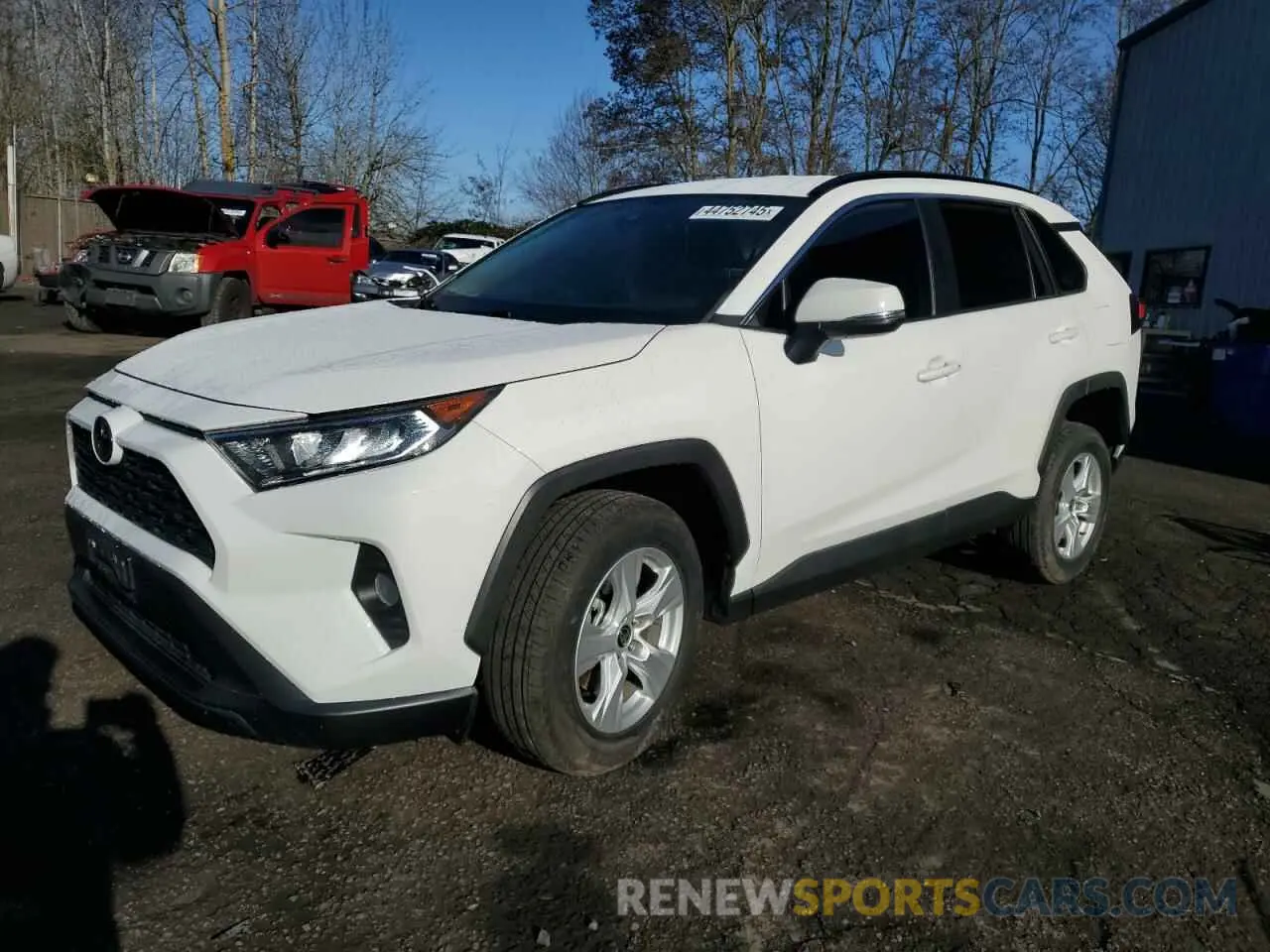 1 Photograph of a damaged car 2T3P1RFV3MW211844 TOYOTA RAV4 2021