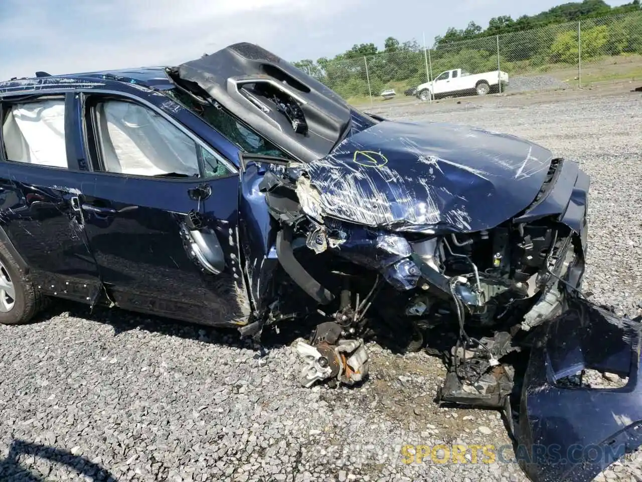 9 Photograph of a damaged car 2T3P1RFV3MW213707 TOYOTA RAV4 2021