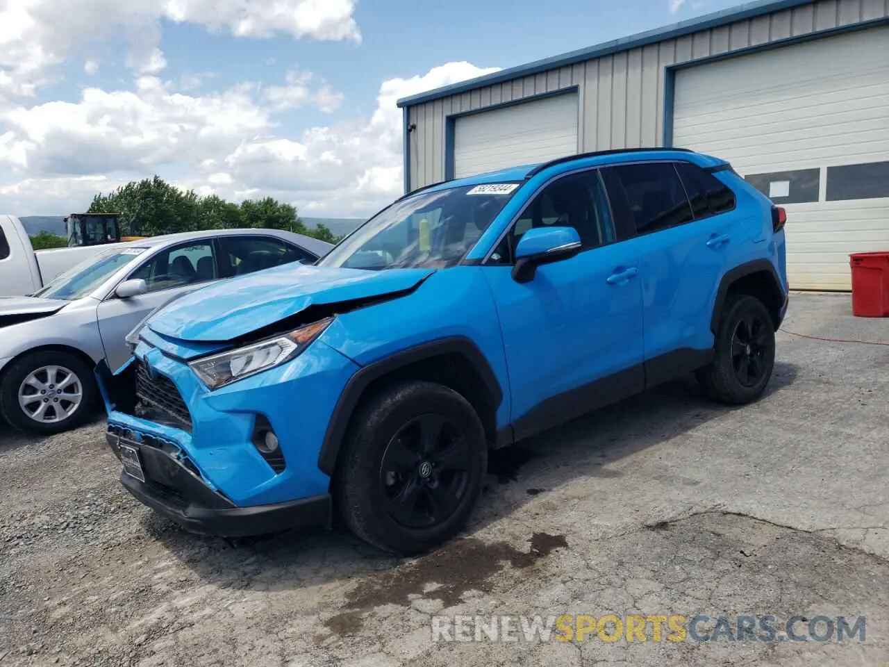 1 Photograph of a damaged car 2T3P1RFV4MC146133 TOYOTA RAV4 2021