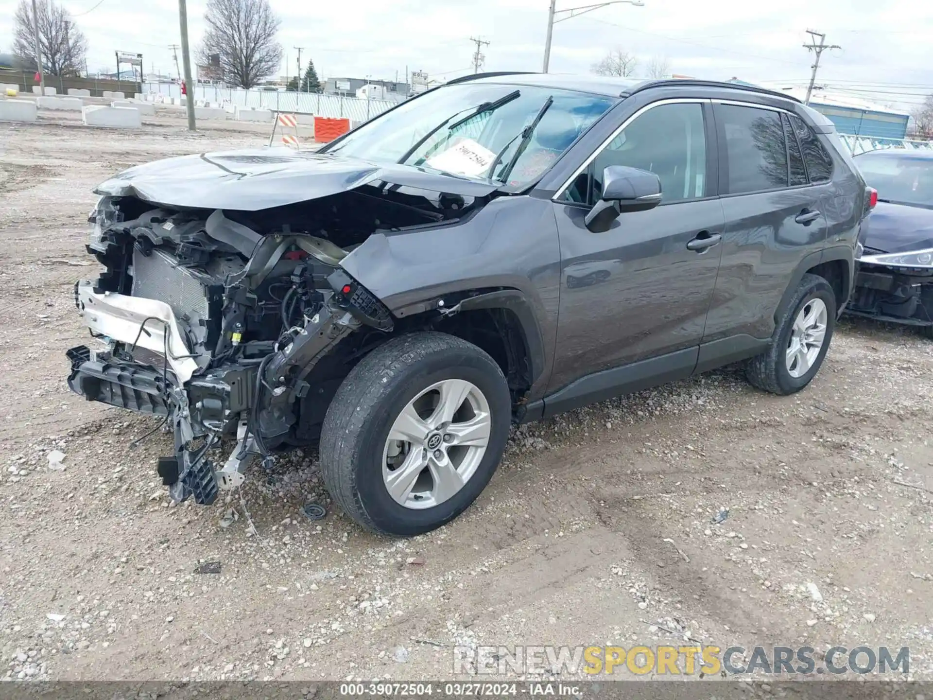 2 Photograph of a damaged car 2T3P1RFV4MC148660 TOYOTA RAV4 2021