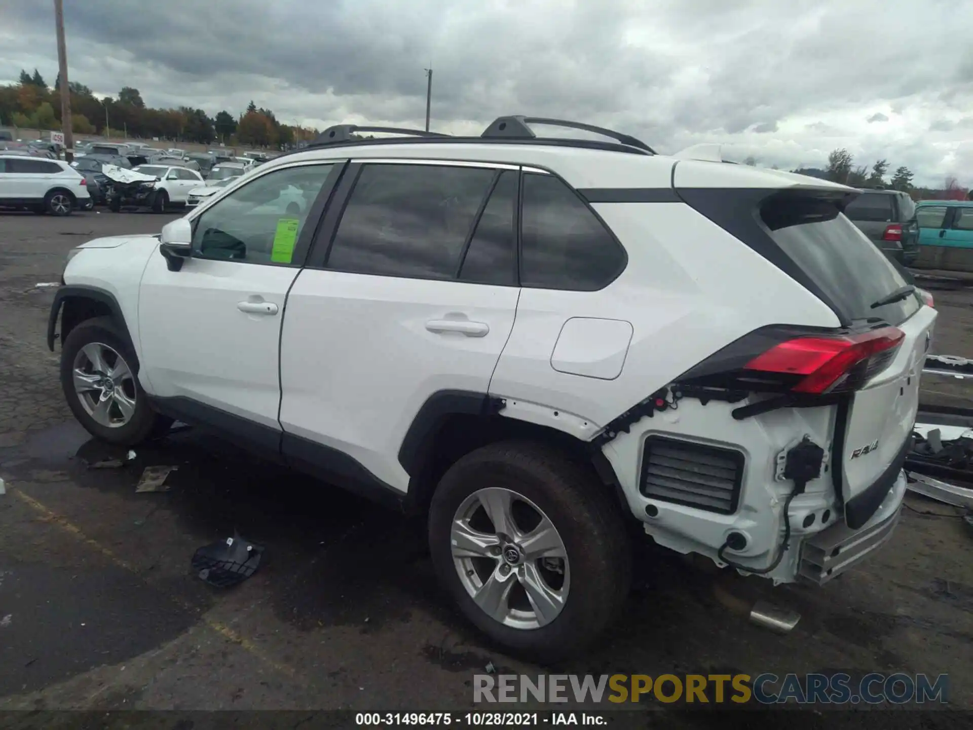 3 Photograph of a damaged car 2T3P1RFV4MC157598 TOYOTA RAV4 2021