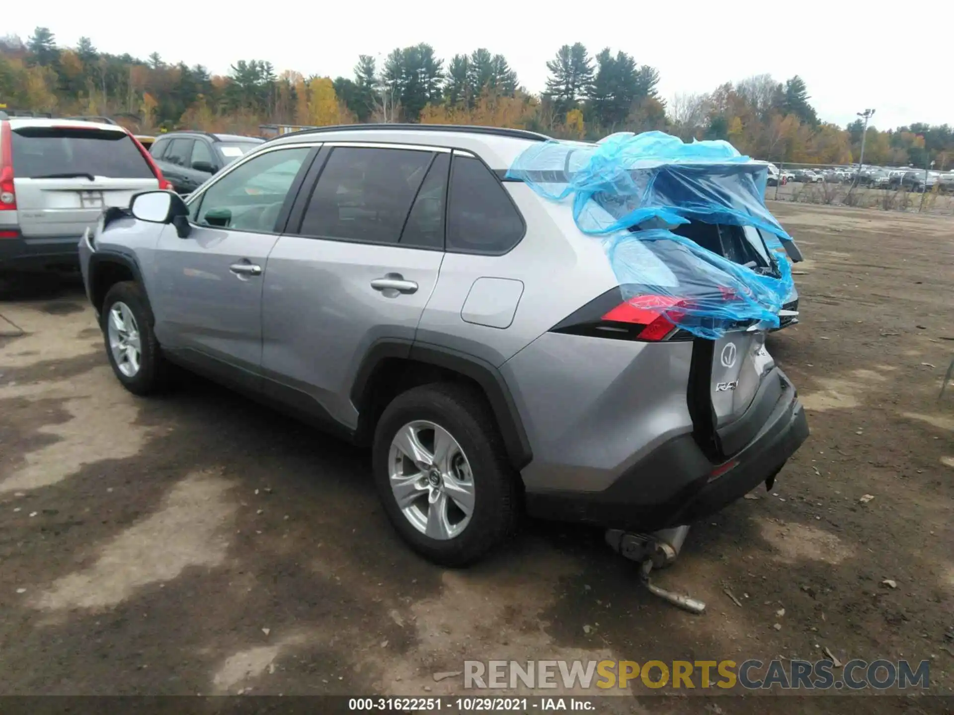 3 Photograph of a damaged car 2T3P1RFV4MC167791 TOYOTA RAV4 2021