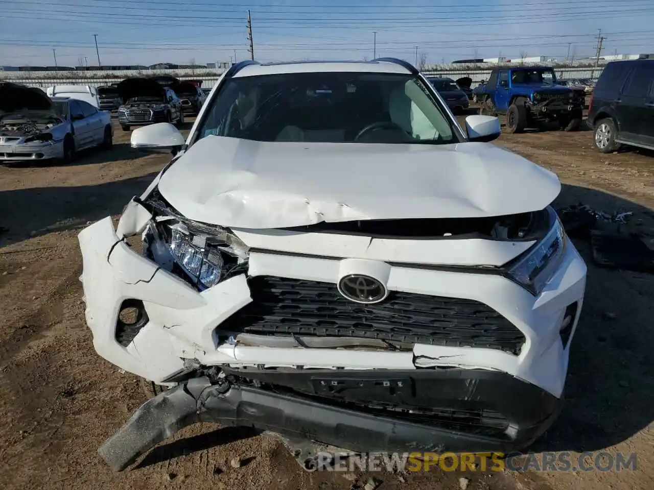 5 Photograph of a damaged car 2T3P1RFV4MC200580 TOYOTA RAV4 2021