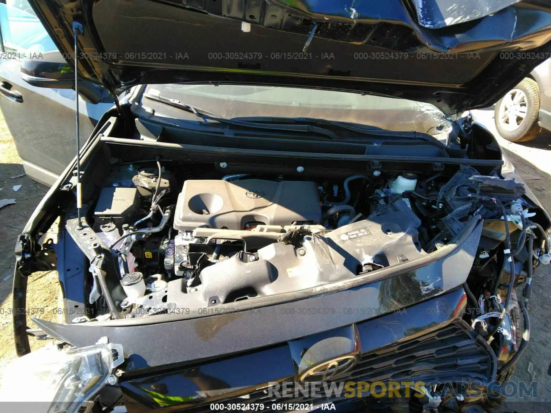 10 Photograph of a damaged car 2T3P1RFV4MC205004 TOYOTA RAV4 2021