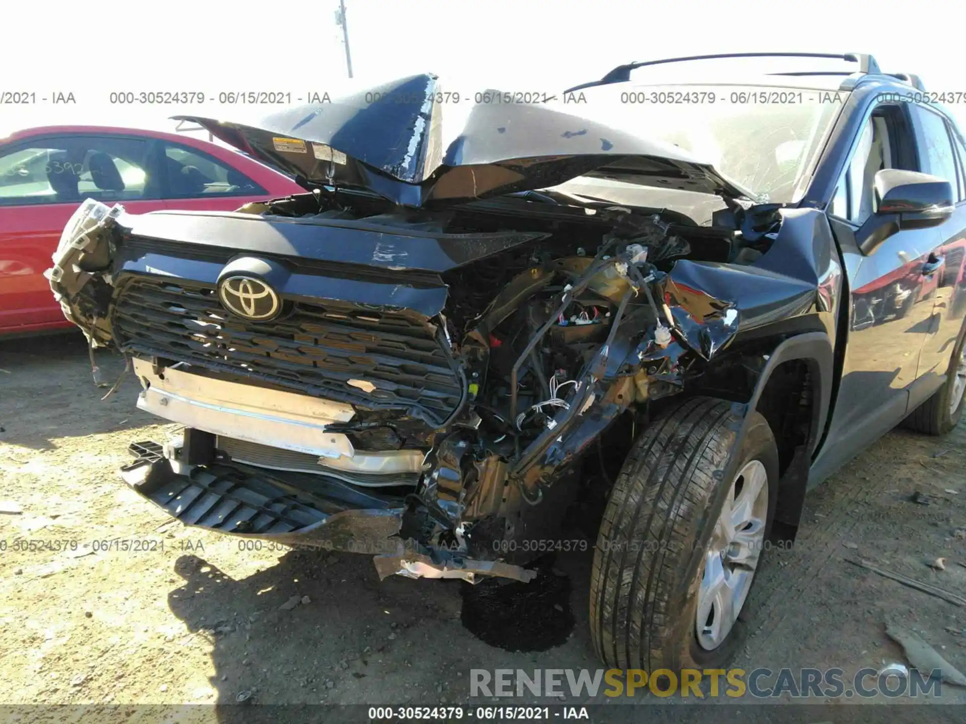 6 Photograph of a damaged car 2T3P1RFV4MC205004 TOYOTA RAV4 2021