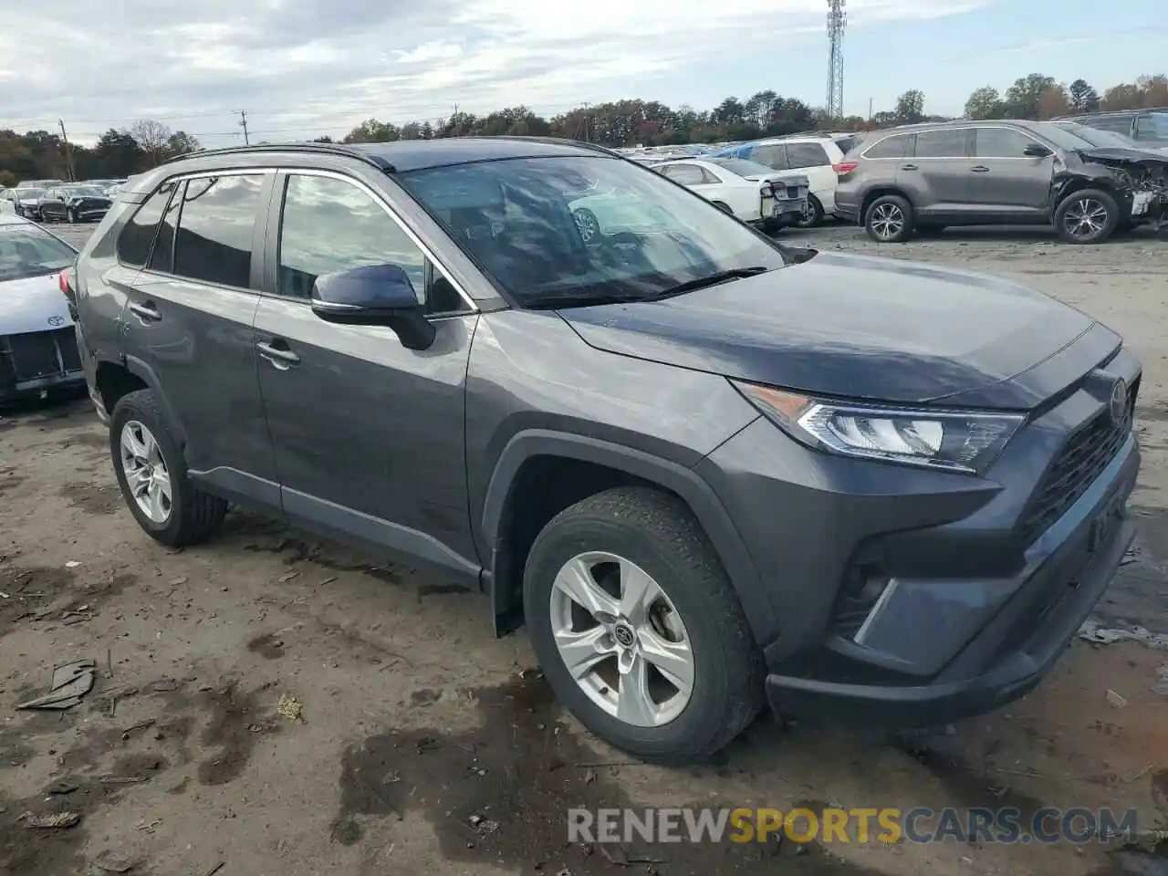 4 Photograph of a damaged car 2T3P1RFV4MC209165 TOYOTA RAV4 2021