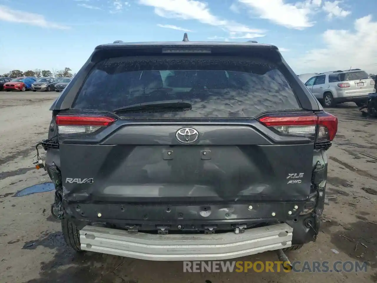 6 Photograph of a damaged car 2T3P1RFV4MC209165 TOYOTA RAV4 2021