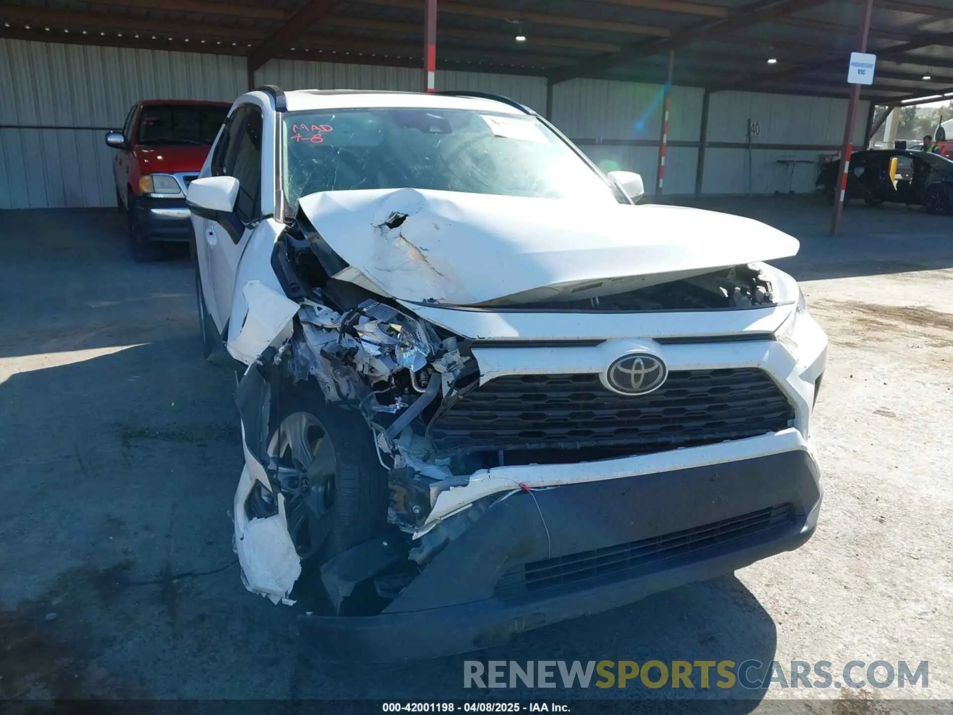 6 Photograph of a damaged car 2T3P1RFV4MC210249 TOYOTA RAV4 2021
