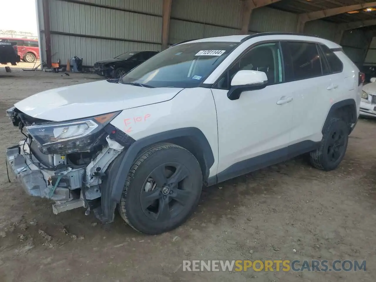 1 Photograph of a damaged car 2T3P1RFV4MC214978 TOYOTA RAV4 2021