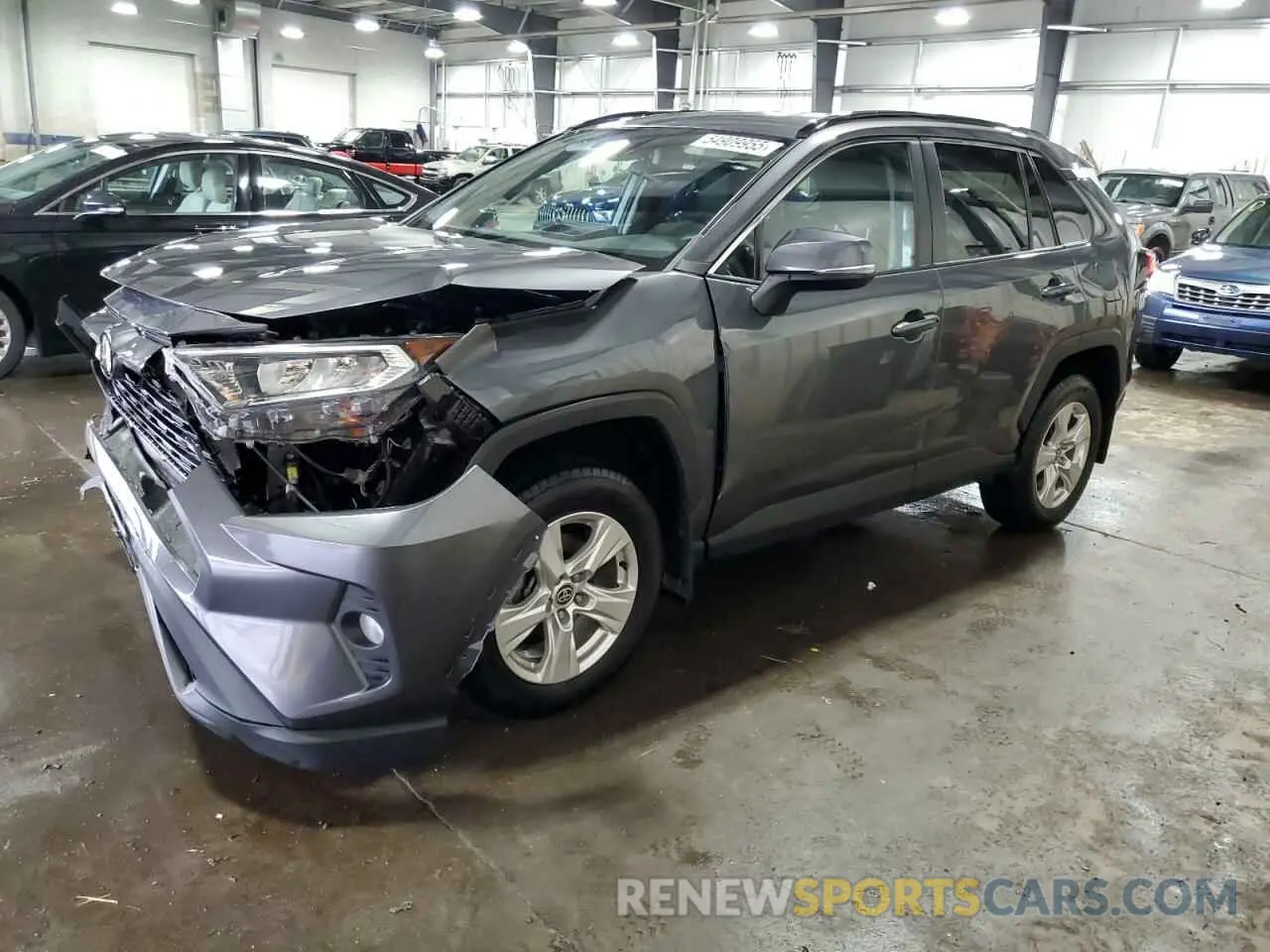 1 Photograph of a damaged car 2T3P1RFV4MC217878 TOYOTA RAV4 2021