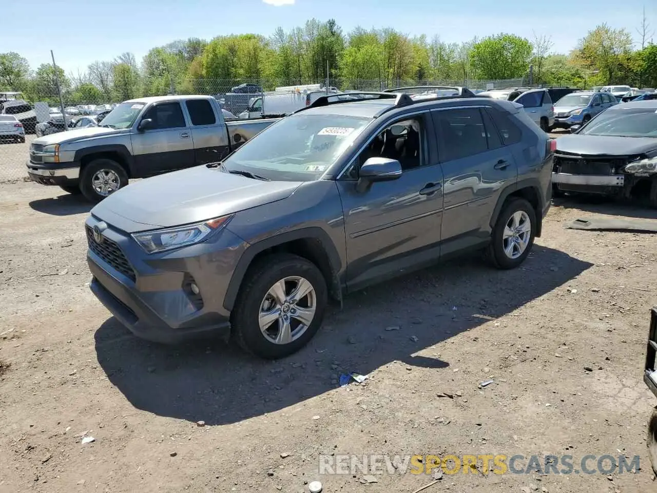 1 Photograph of a damaged car 2T3P1RFV4MC231392 TOYOTA RAV4 2021
