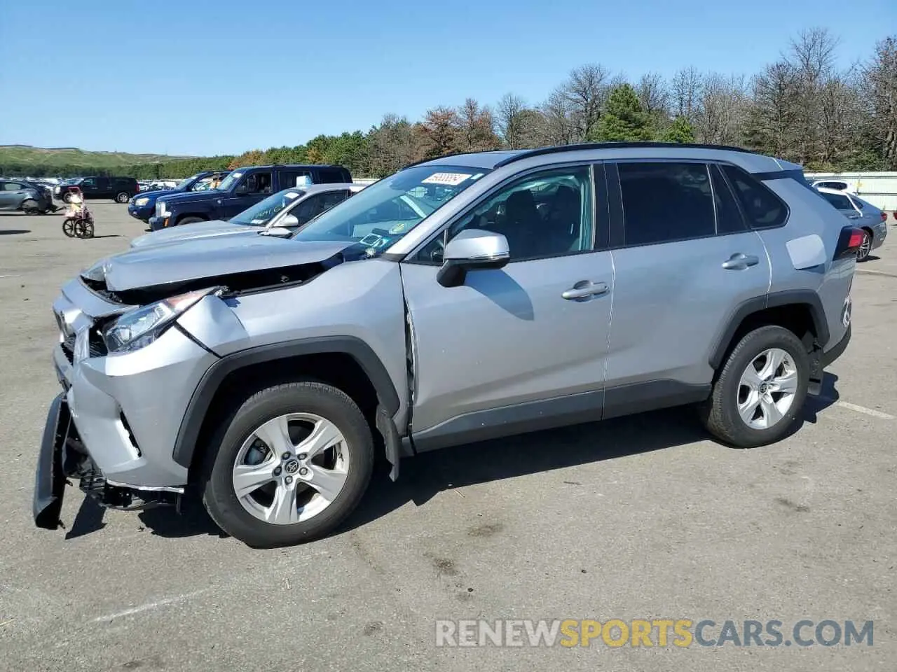 1 Photograph of a damaged car 2T3P1RFV4MC238536 TOYOTA RAV4 2021