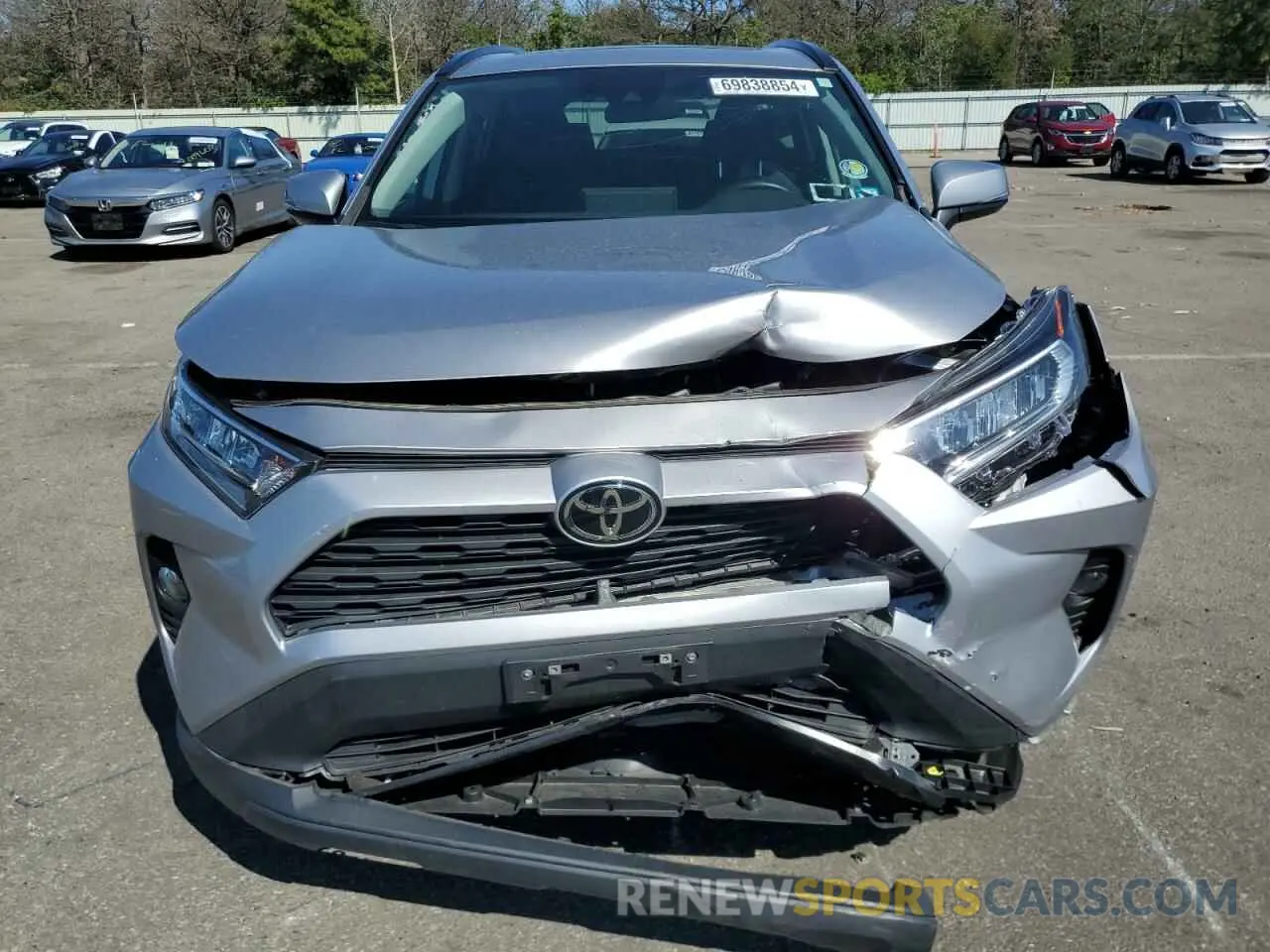 5 Photograph of a damaged car 2T3P1RFV4MC238536 TOYOTA RAV4 2021