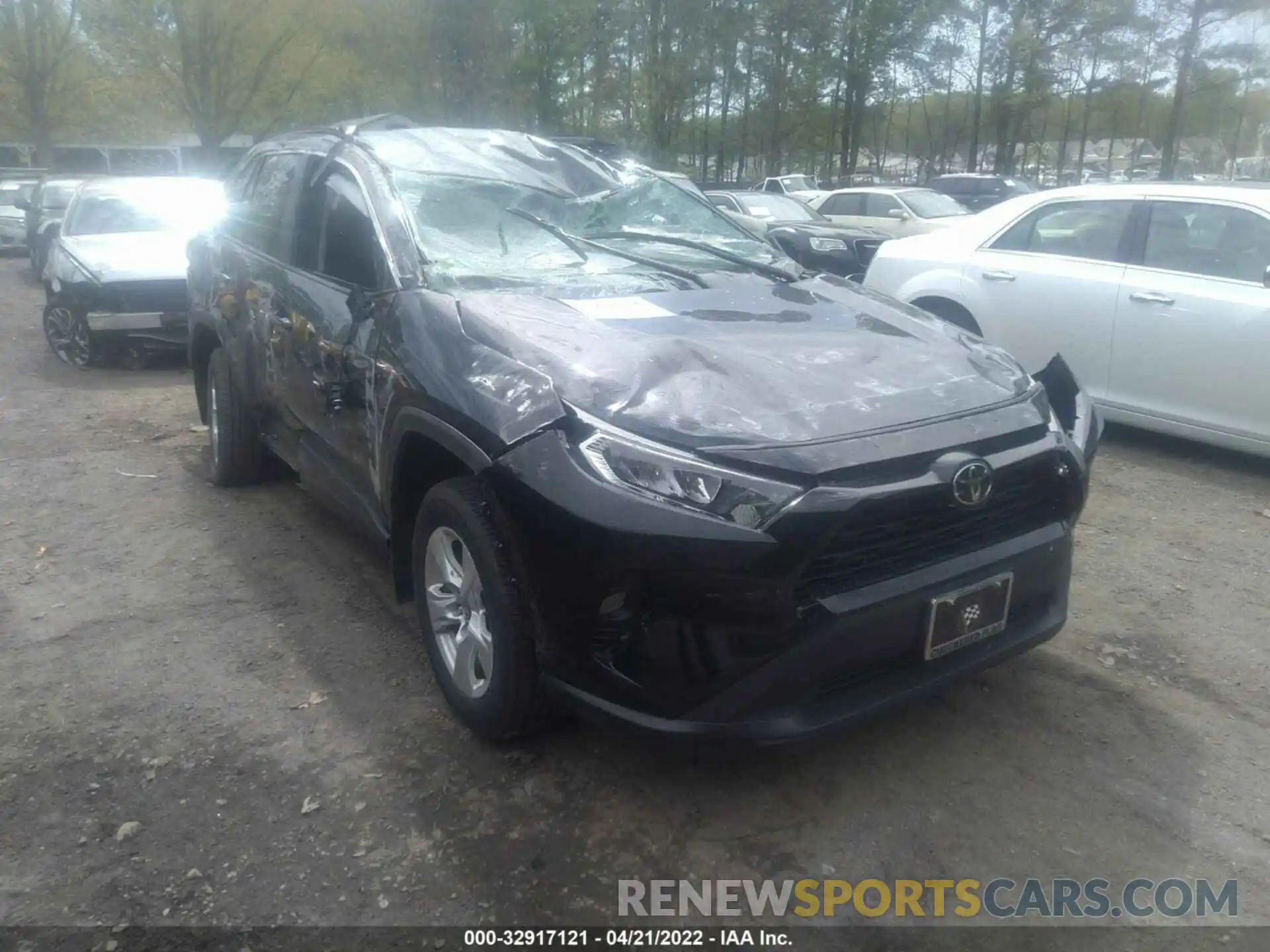 1 Photograph of a damaged car 2T3P1RFV4MC244269 TOYOTA RAV4 2021