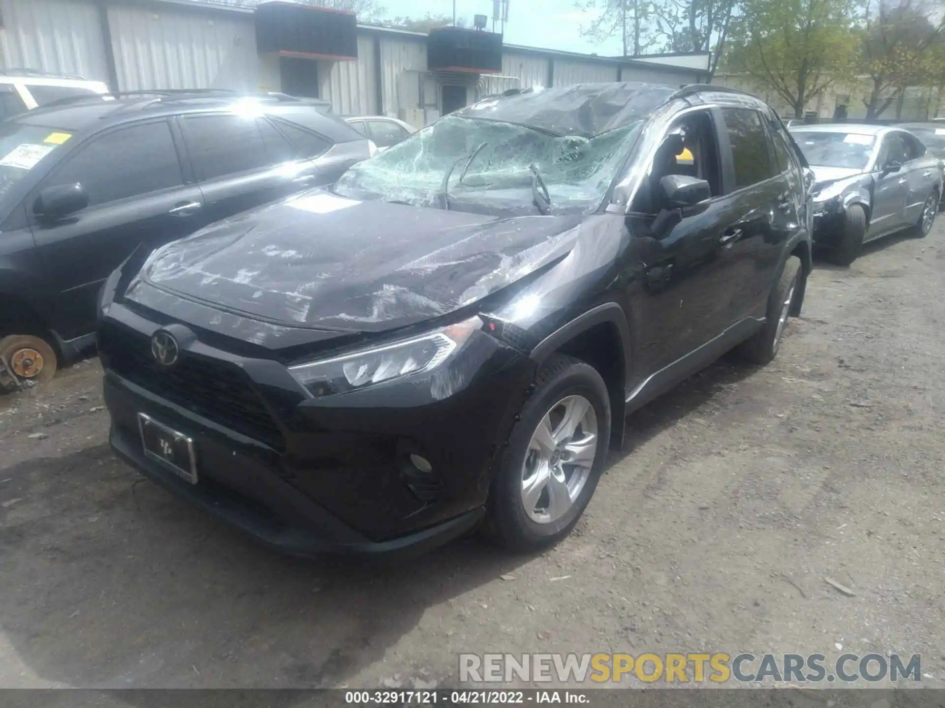 2 Photograph of a damaged car 2T3P1RFV4MC244269 TOYOTA RAV4 2021