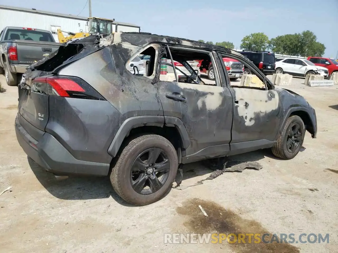 3 Photograph of a damaged car 2T3P1RFV4MW141304 TOYOTA RAV4 2021