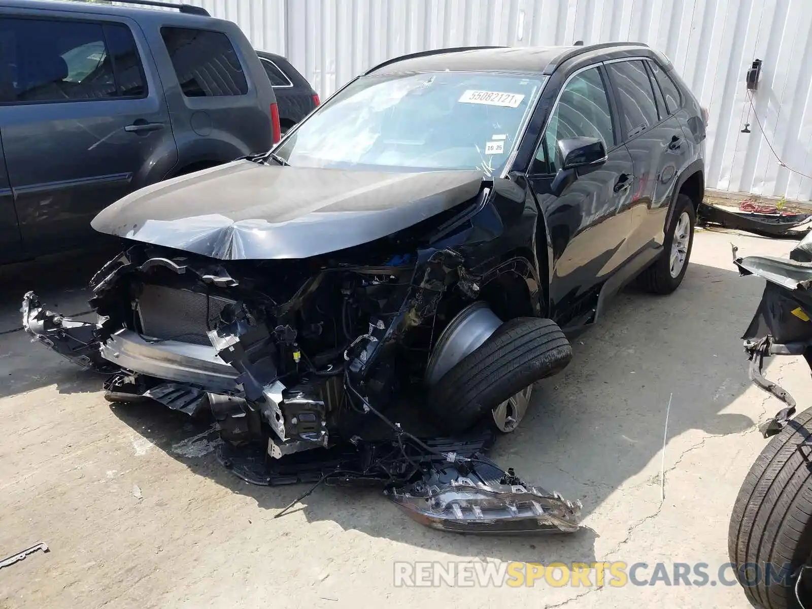 2 Photograph of a damaged car 2T3P1RFV4MW149662 TOYOTA RAV4 2021