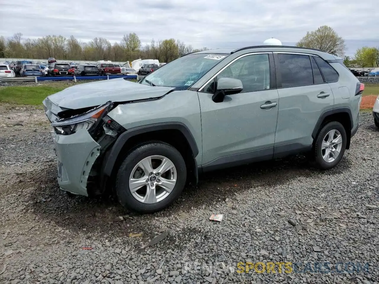 1 Photograph of a damaged car 2T3P1RFV4MW150522 TOYOTA RAV4 2021